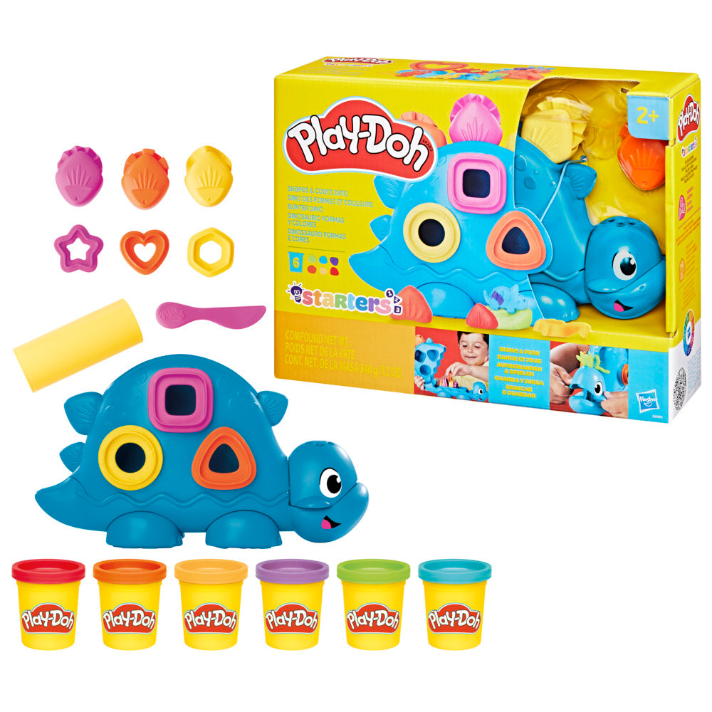 Play-Doh Shapes And Colors Dino