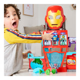 Iron Man And His Awesome Friends Iron Quarters Playset