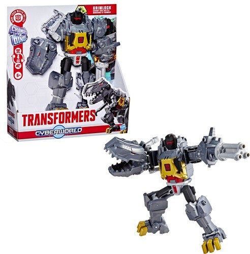Transformers Cyberworld Chomp & Battle Grimlock