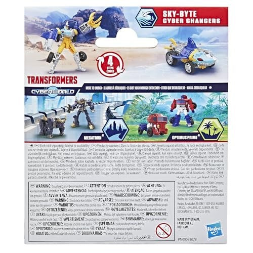 Transformers Cyberworld Cyber Changers Ast - SKY-BYTE