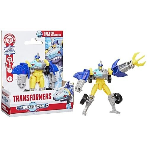 Transformers Cyberworld Cyber Changers Ast - SKY-BYTE