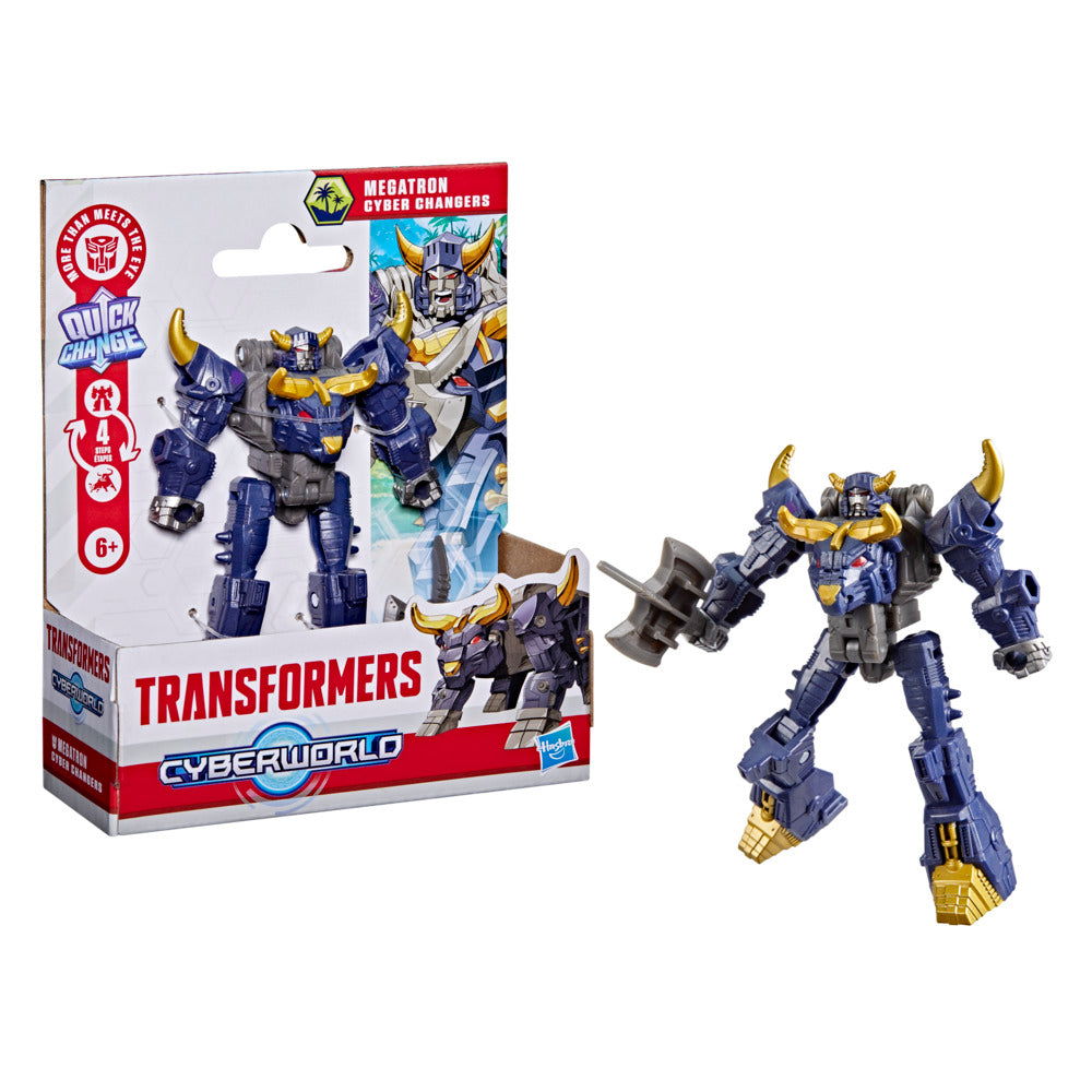 Transformers Cyberworld Cyber Changers Ast - MEGATRON