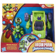 Iron Man And His Awesome Friends 2 In 1 Mech Suit & Vehicle Asst - Iron Hulk