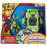Iron Man And His Awesome Friends 2 In 1 Mech Suit & Vehicle Asst - Iron Hulk