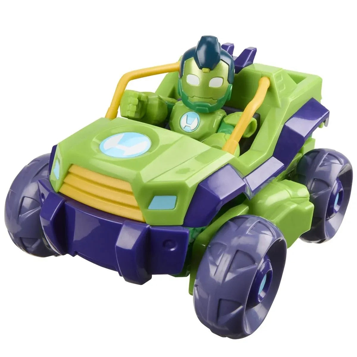 Iron Man And His Awesome Friends 2 In 1 Mech Suit & Vehicle Asst - Iron Hulk