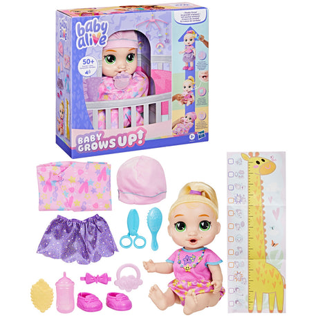 Baby Alive Baby Aliveby Grows Up Blonde Hair Lala