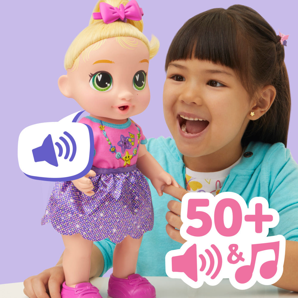 Baby Alive Baby Aliveby Grows Up Blonde Hair Lala