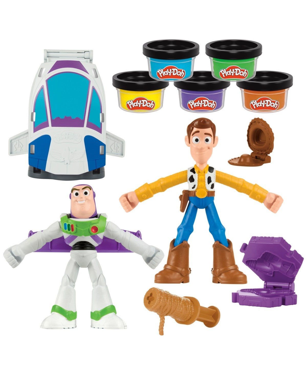Play-Doh Disney Pixar Toy Story 5 Space Creations Playset