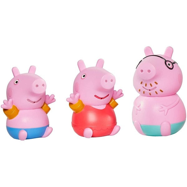 TOMY PEPPA PIG SQUIRTERS - DADDY, PEPPA & GEORGE