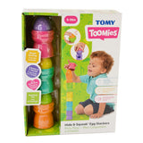 Tomy Hide & Squeak Egg Stacker