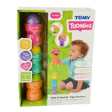 Tomy Hide & Squeak Egg Stacker