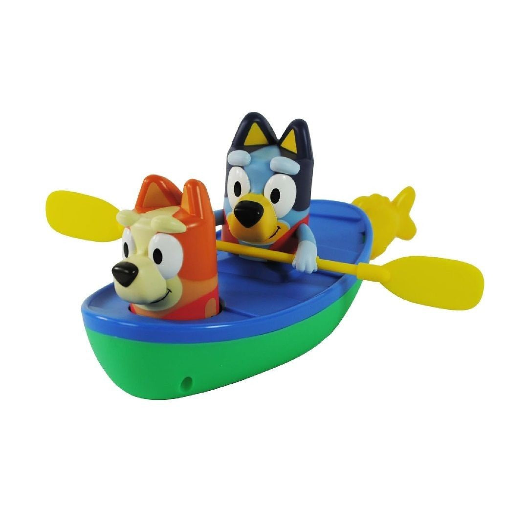 Bluey Paddling Canoe