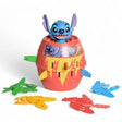 TOMY Disney Pop up Stitch Action Board Game Fun Family and Kids Game for Ages 4+ Preschool Children’s Game for Boys Girls and Adults