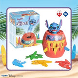 TOMY Disney Pop up Stitch Action Board Game Fun Family and Kids Game for Ages 4+ Preschool Children’s Game for Boys Girls and Adults