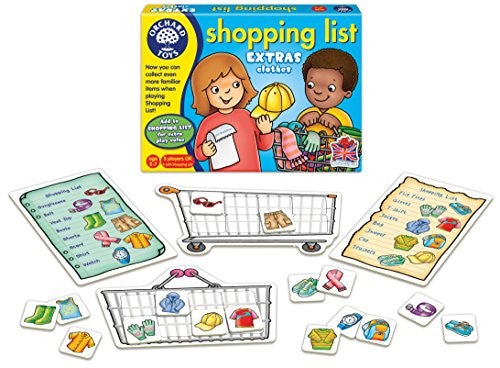 ORCHARD TOYS SHOPPING LIST BOOSTER - CLOTHES