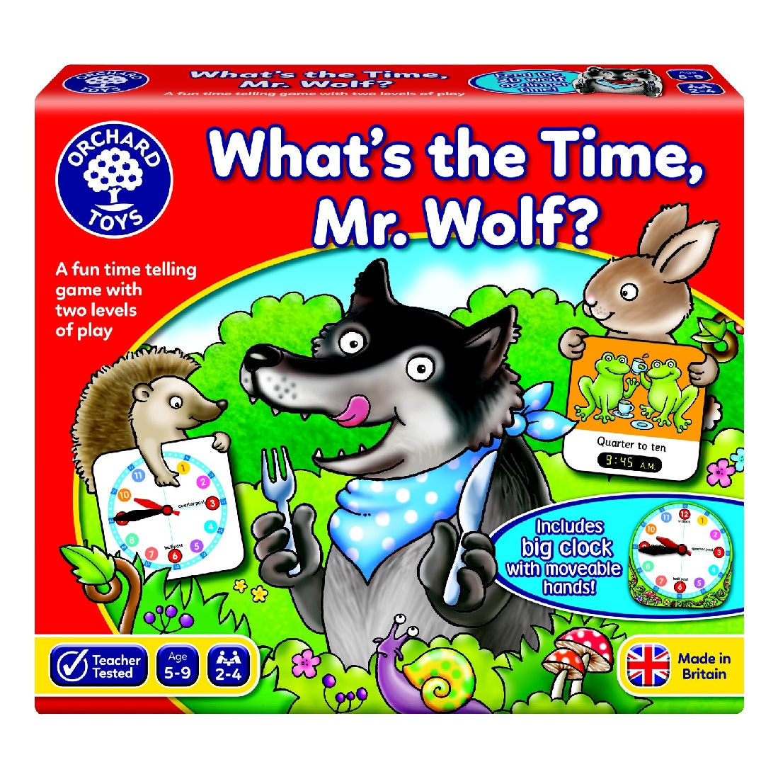 ORCHARD TOYS - WHAT'S THE TIME, MR WOLF?