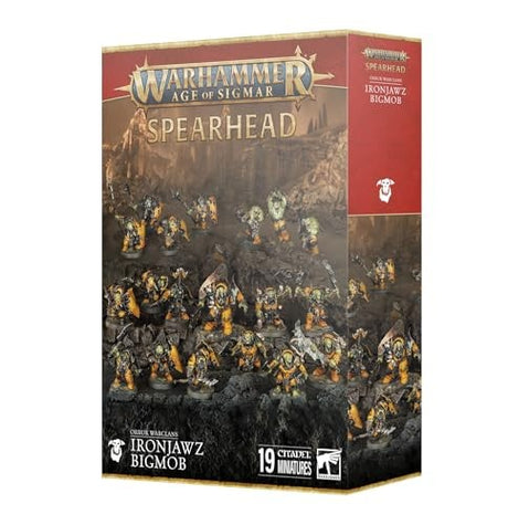 Warhammer Age Of Sigmar Orruk Warclans Spearhead Ironjaws Bigmob