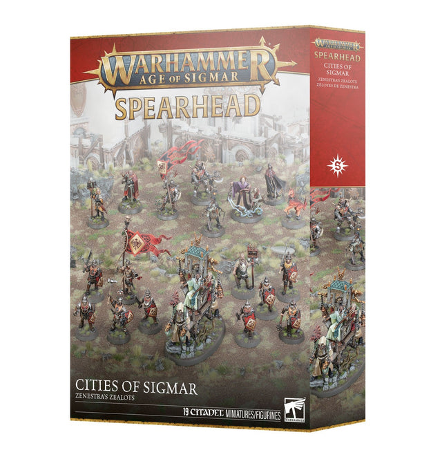 Games Workshop - Warhammer - Age Of Sigmar - Spearhead: Cities Of Sigmar - Zenestra Zealots