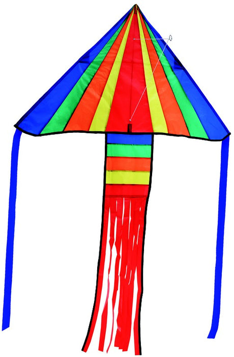 BROOKITE RAINBOW DELTA FUN KITE