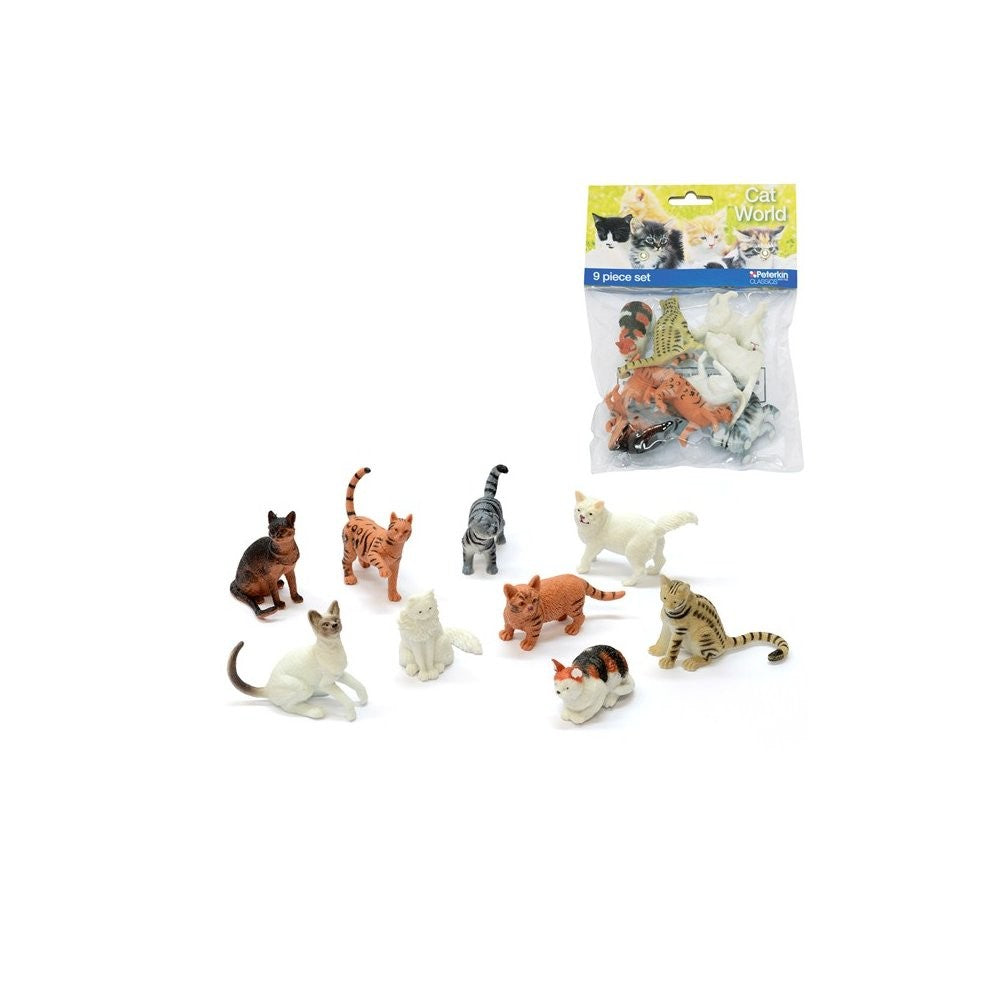 CAT WORLD 9PCS