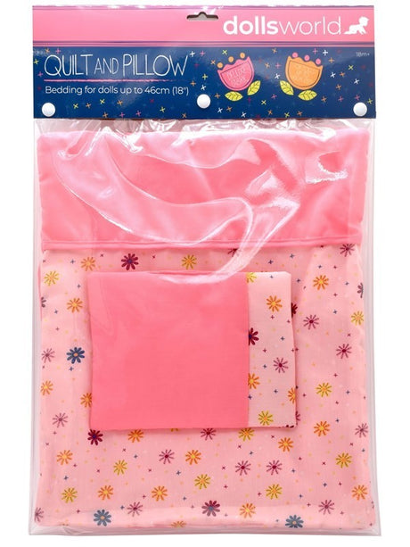 Dolls World Quilt & Pillow