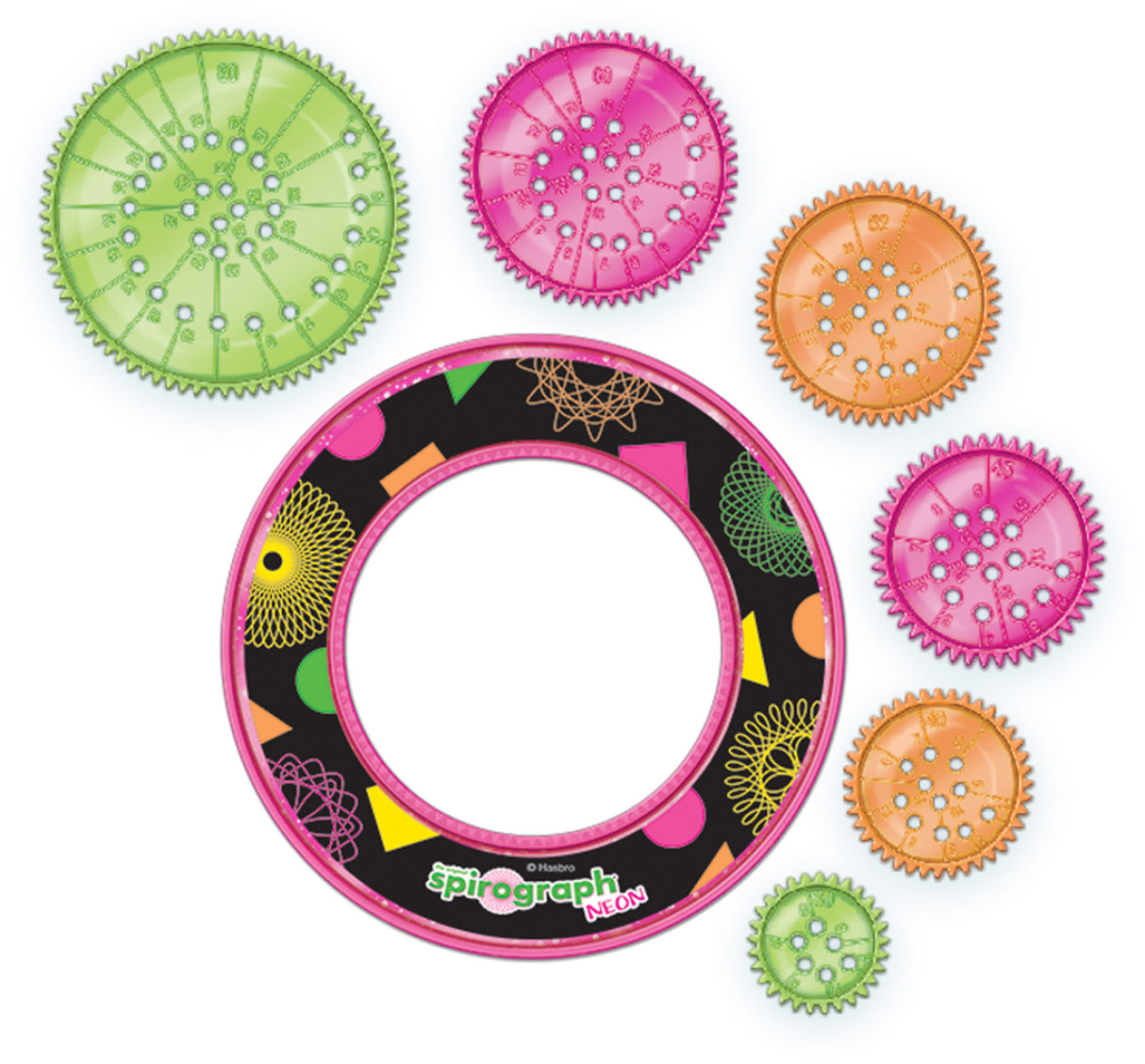 Spirograph Neon