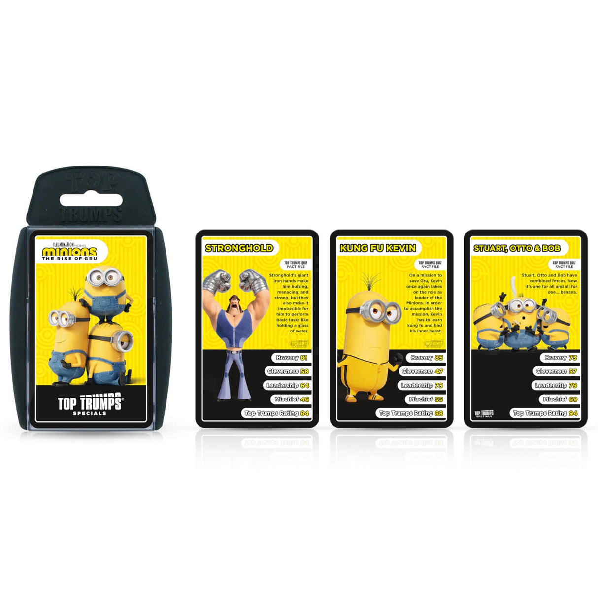 MINIONS THE RISE OF GRU TOP TRUMPS