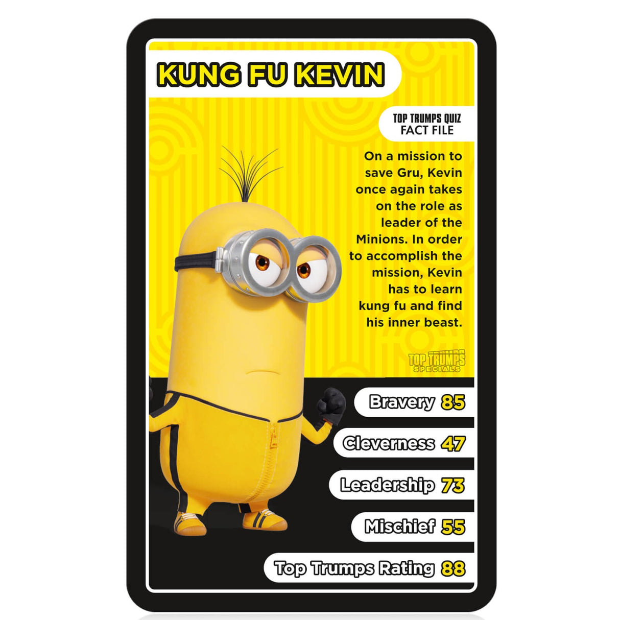 MINIONS THE RISE OF GRU TOP TRUMPS