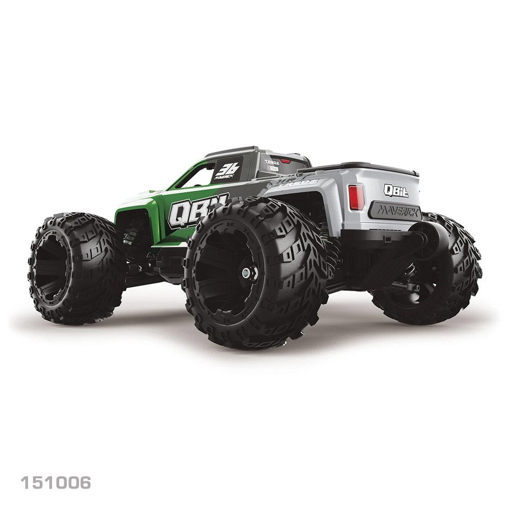 Maverick Qbit Mt Flux 1/16Th Monster Truck - Green