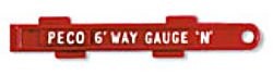 PECO SL-336 6ft Way Gauge (also Gauges Platform Height) for N Gauge