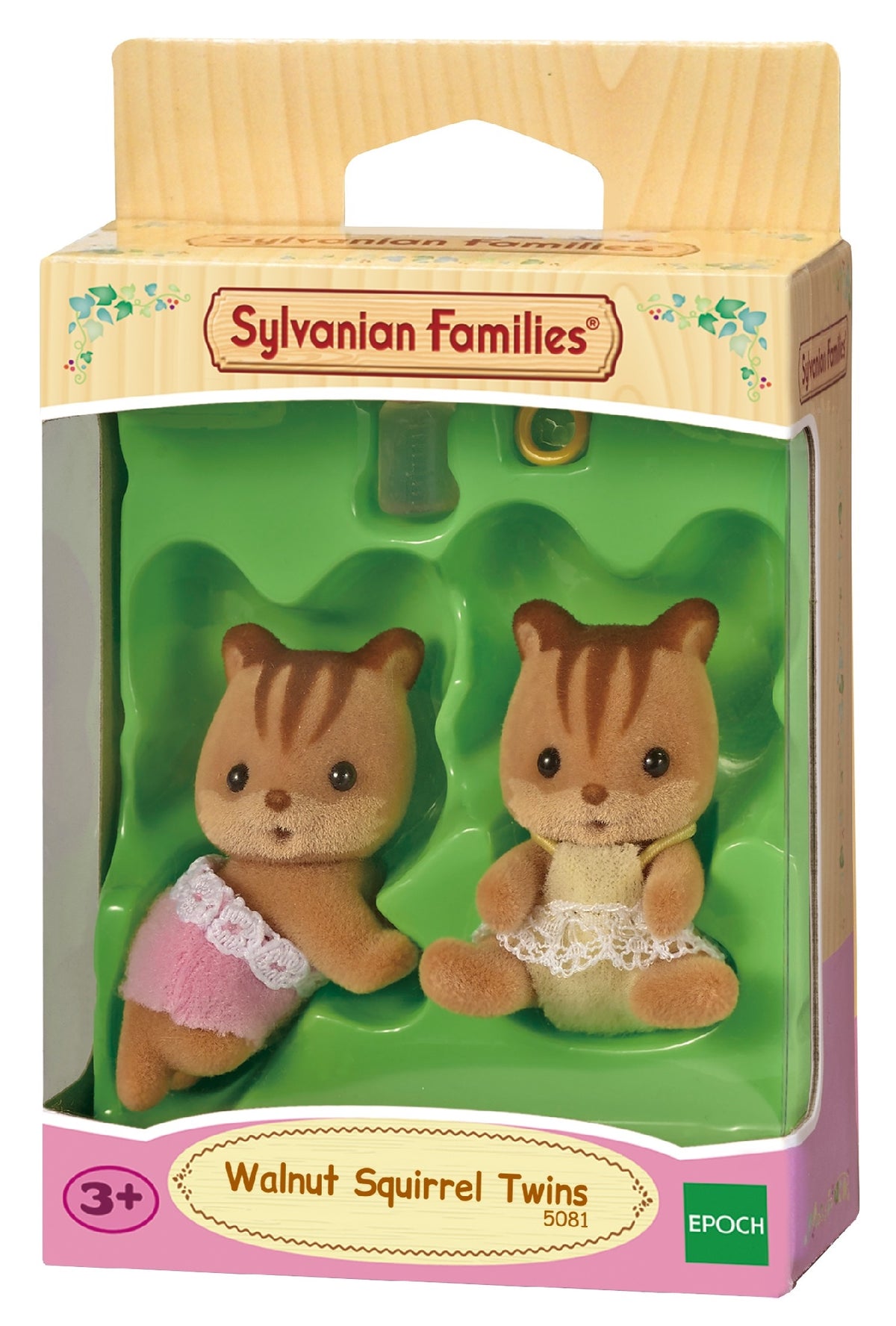 Sf - Walnut Squirrel Twins
