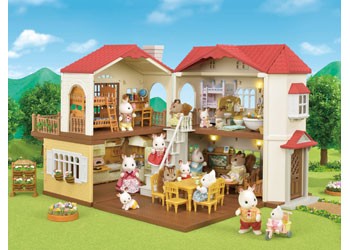 Sylvanian Families Red Roof Country Home