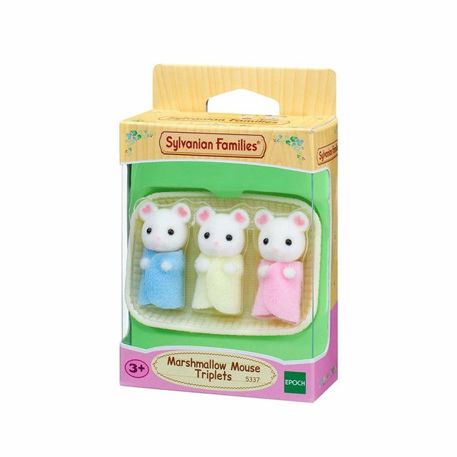 Sylvanian Families Marshmallow Mouse Triplets