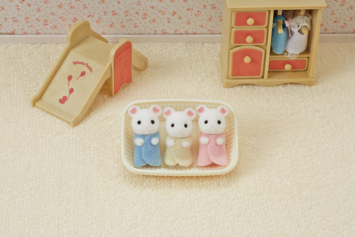 SF - MARSHMALLOW MOUSE TRIPLETS