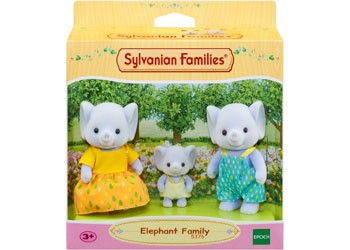 Sylvanian Families ELEPHANT FAMILY (3FIGURE PACK)