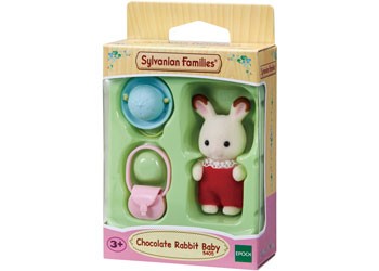 Sylvanian Families Chocolate Rabbit Baby (v2)
