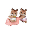 Sylvanian Families Walnut Squirrel Twins 