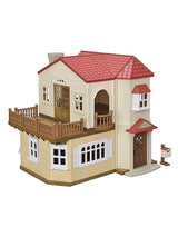 Sf - Red Roof Country Home With Attic