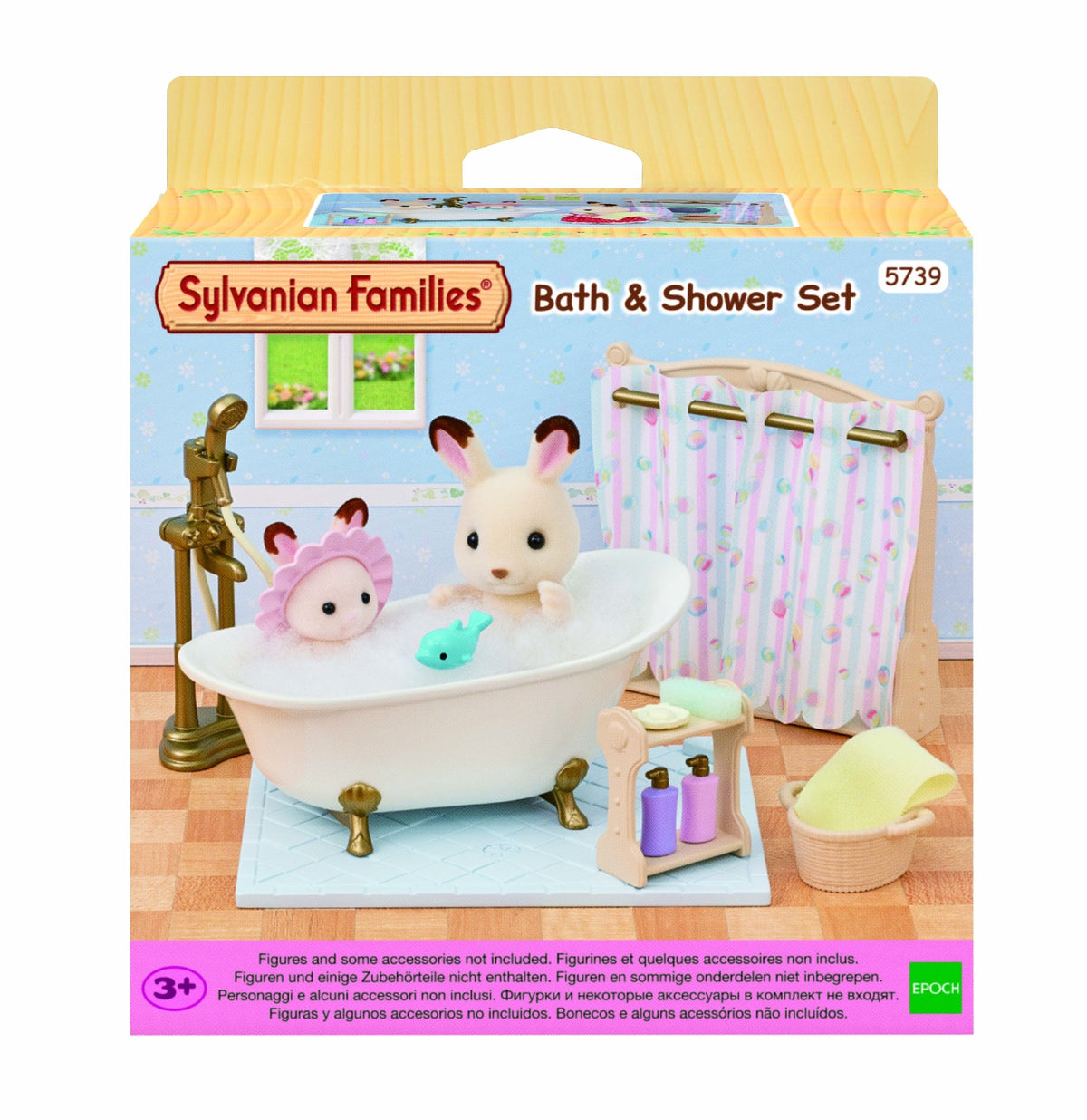 Sylvanian Families Bath & Shower Set