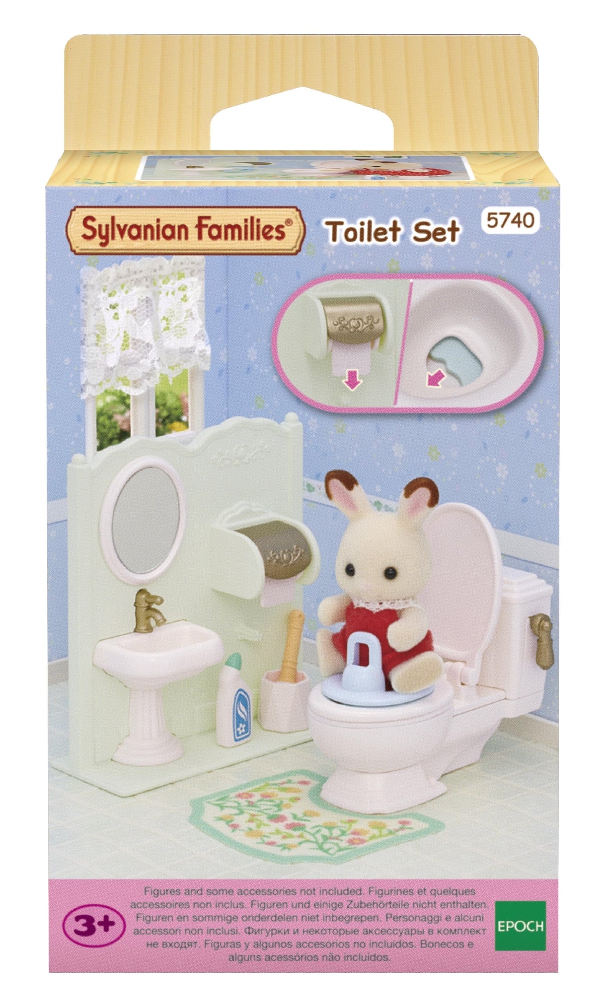 Sylvanian Families Toilet Set