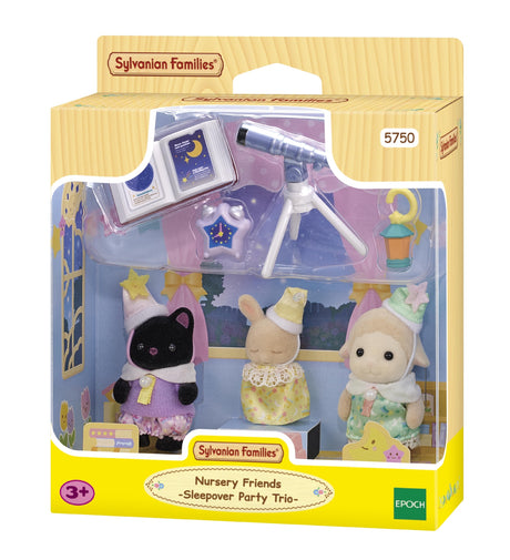 SF - NURSERY FRIENDS - SLEEPOVER PARTY TRIO