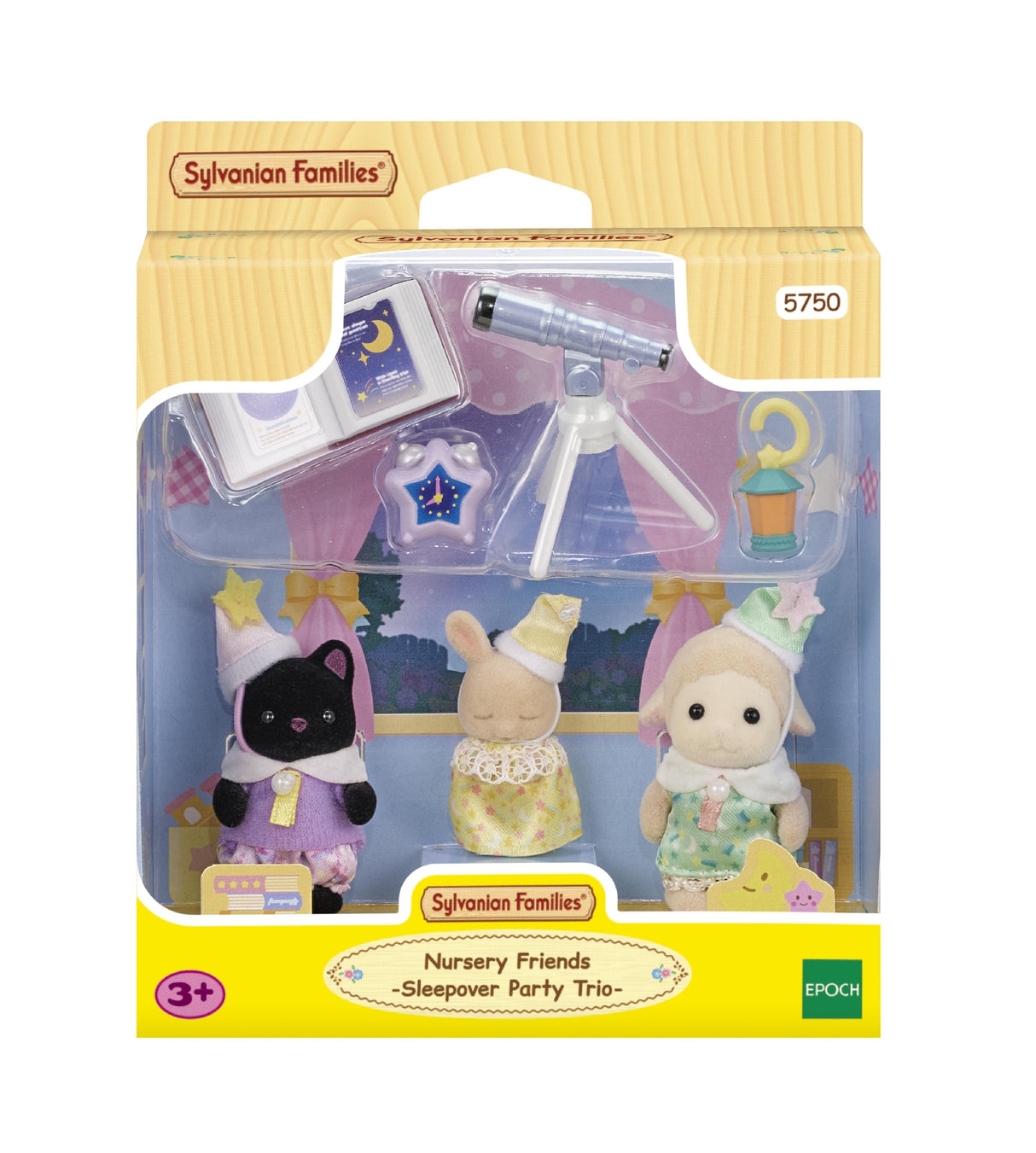 SF - NURSERY FRIENDS - SLEEPOVER PARTY TRIO
