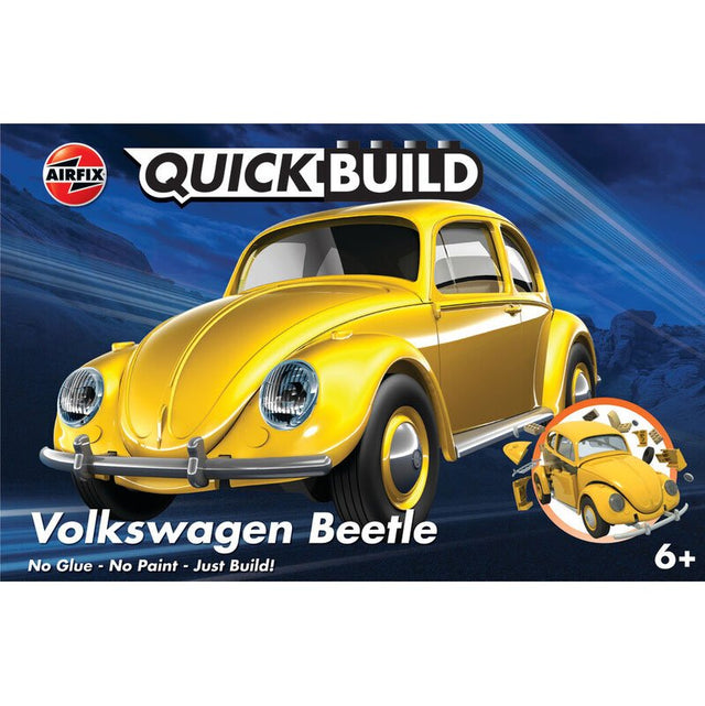 Airfix Quickbuild Vw Beetle Yellow