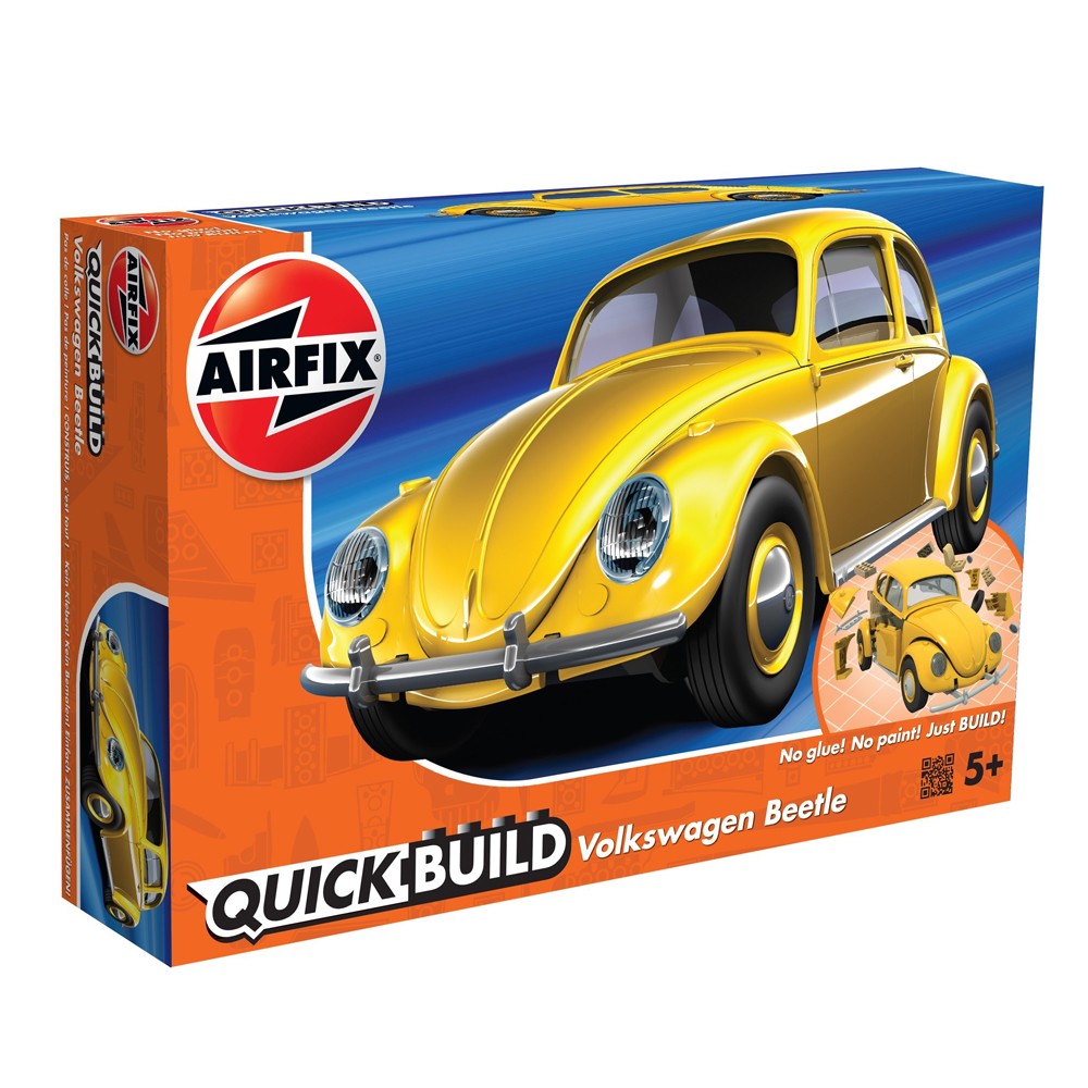 Airfix Quickbuild Vw Beetle Yellow