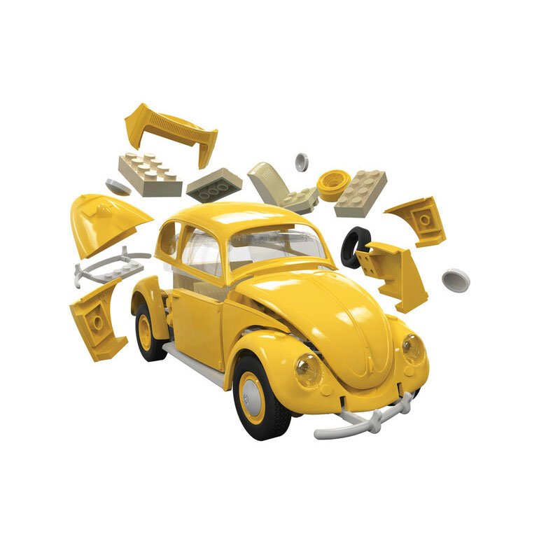 Airfix Quickbuild Vw Beetle Yellow