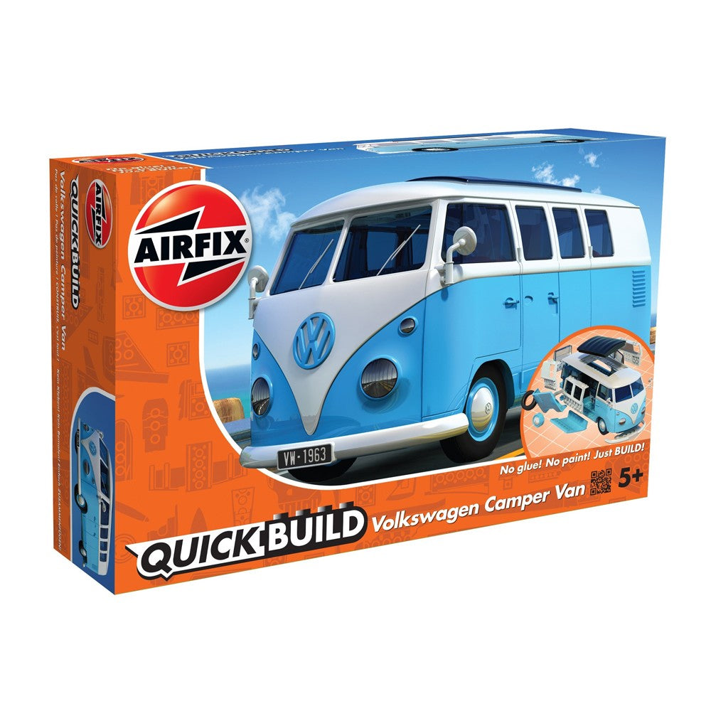 Airfix Quickbuild Vw Campervan Blue