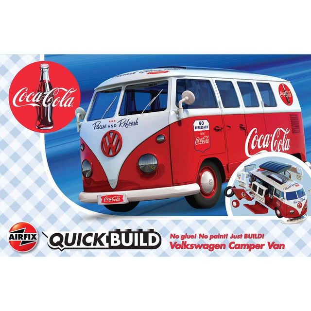 Airfix Quickbuild Coca-cola Vw Camper Van
