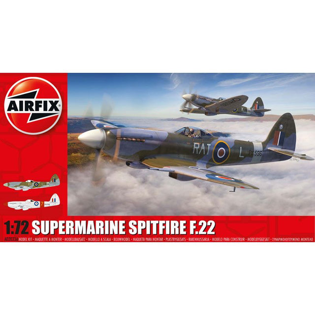 AIRFIX 1/72 SUPERMARINE SPITFIRE F.MK.22