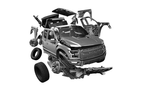 Airfix Quickbuild Ford F-150 Raptor Grey Model Kit