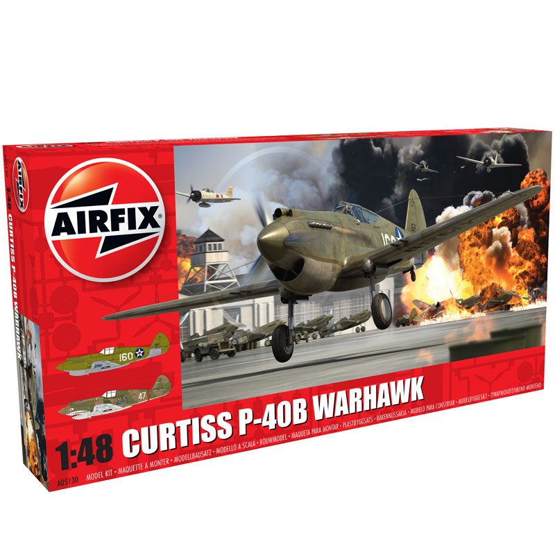 Airfix Curtiss P-40b Warhawk 1:48